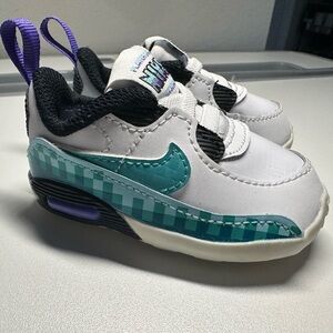 Air Max 90 SE Crib 'White Psychic Purple Washed Teal'
